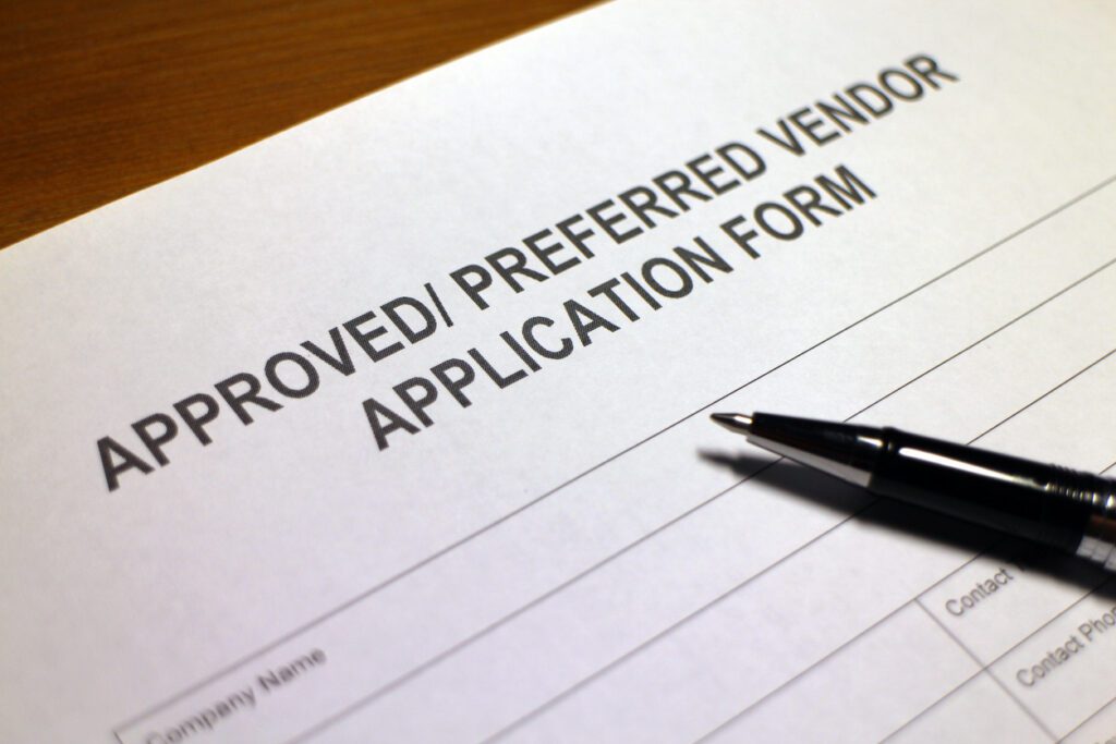 Preferred Vendor Application Form
