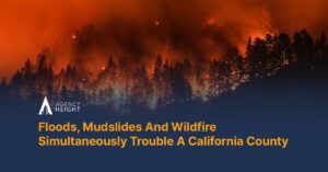 Floods, Mudslides, and Wildfire Simultaneously Trouble California County