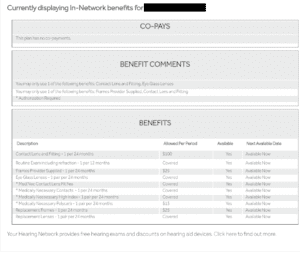 Medicaid vision provider denying 1-800 Contacts reimbursement