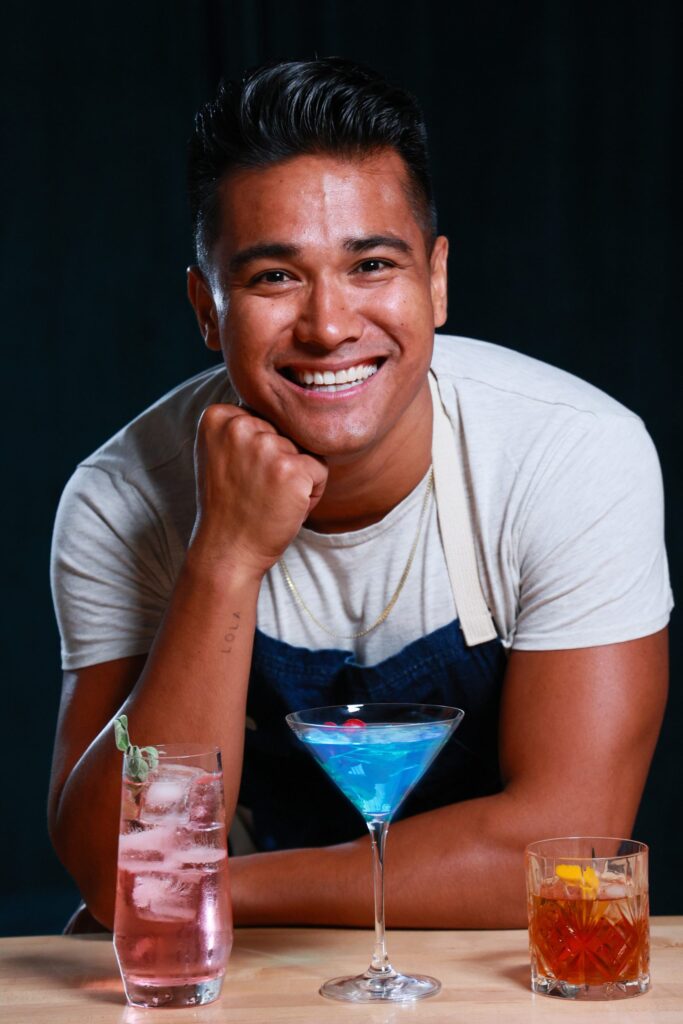 Jordan Andino, celebrity mixologist