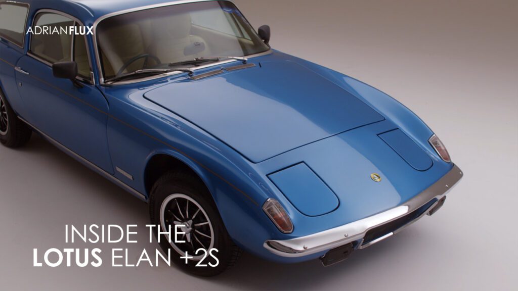 Inside a bespoke Lotus Elan with car custodian Roger McLouf