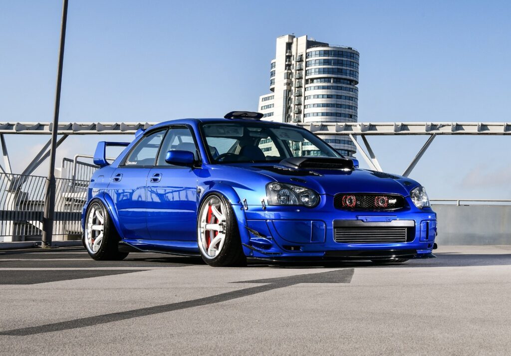 modified impreza