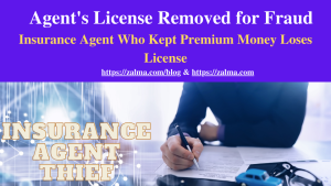 Agent’s License Removed for Fraud