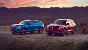 Volkswagen Reveals Newly Refreshed 2024 Atlas, Atlas Cross Sport Crossovers