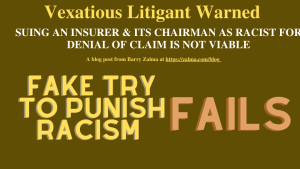 Vexatious Litigant Warned