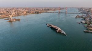 Saddam Hussein’s Capsized Yacht Is a Curious Attraction For Sightseers and Locals in Iraq