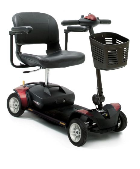 Go-Go Elite Traveller Mobility Scooter on white background