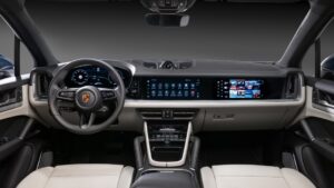 Porsche Cayenne gets a high-tech, driver-focused interior makeover