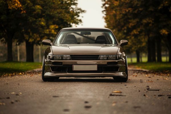 Nissan Silvia parked on road