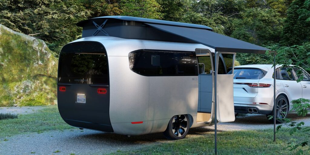 Airstream and Porsche Reveal the Camping Trailer of the Future