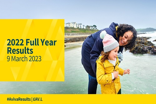 Aviva publishes 2022 financial results
