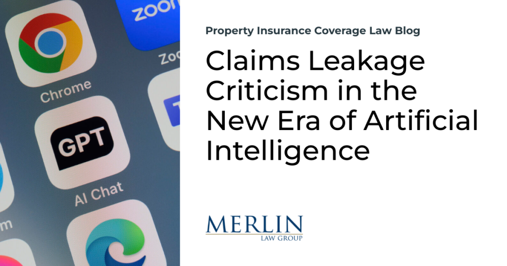 Claims Leakage Criticism in the New Era of Artificial Intelligence