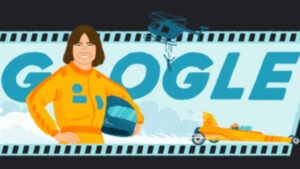 Google Doodle honors Kitty O'Neil, the original 'fastest woman alive'