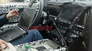 Hyundai Santa Fe spy photos show Ioniq-inspired interior