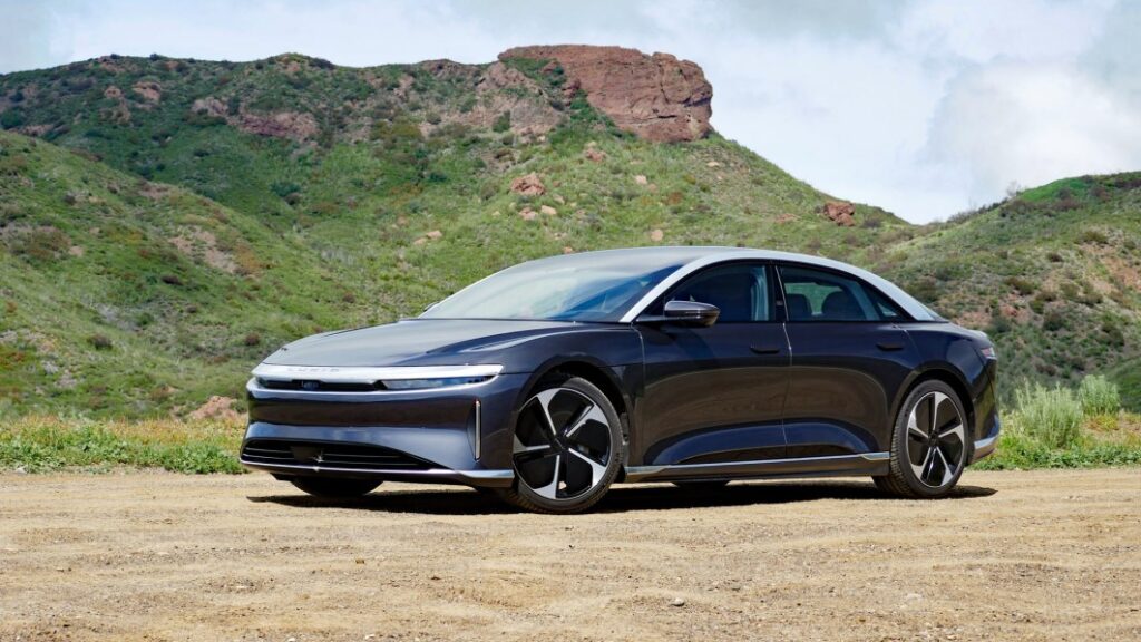 Lucid recalls Air sedans for potential motor shutdown