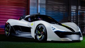 Musician Wyclef Jean reveals Attucks Apex AP0 electric supercar