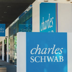 Charles Schwab sign