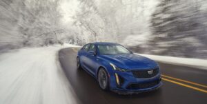 Our Long-Term 2022 Cadillac CT5-V Blackwing Powerslides through Winter to the Halfway Mark