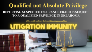 Qualified not Absolute Privilege