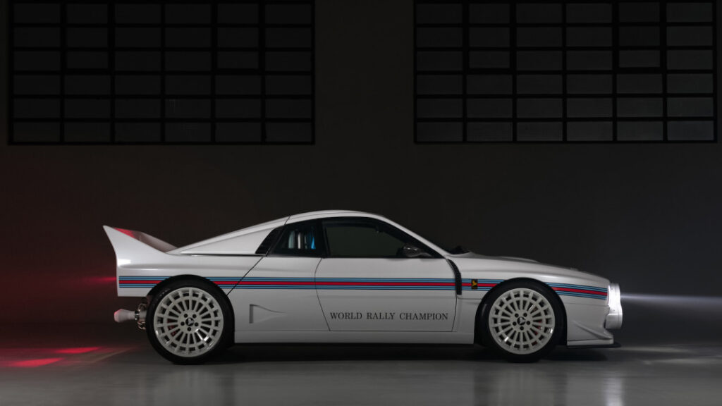 Kimera EVO37 Martini 7 celebrates Martini Racing's seven WRC trophies