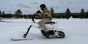 MoonBikes Electric Snowped Is More Than a Cute Winter Toy