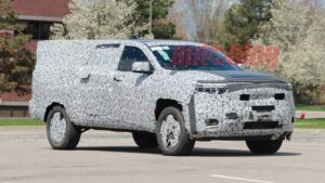 Ram small pickup truck spy photos show scaled-down 1500 looks