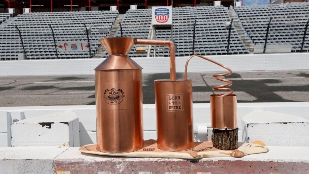 NASCAR's All-Star Trophy Is a Moonshine Still, and It Rules