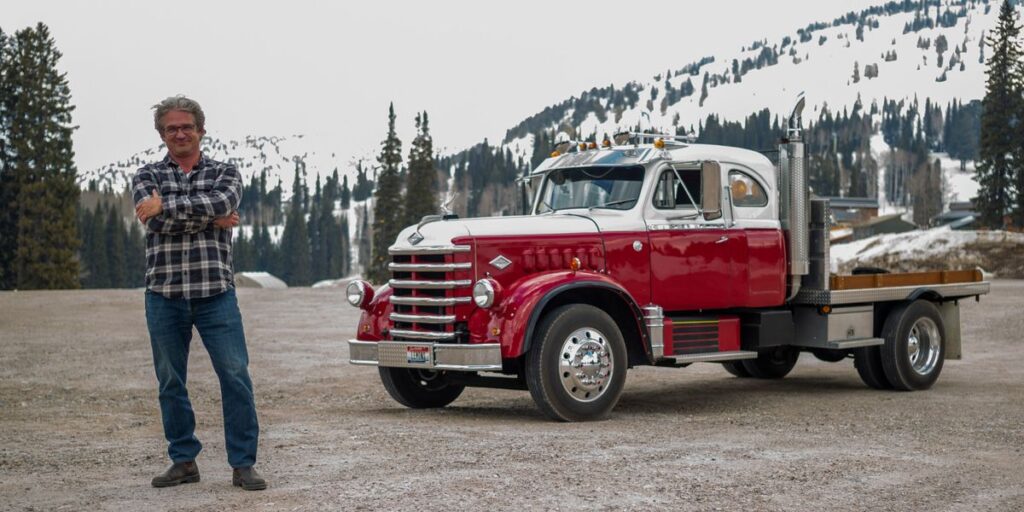 Winslow Bent Loves Playing with Old Trucks, Preserving Their Stories