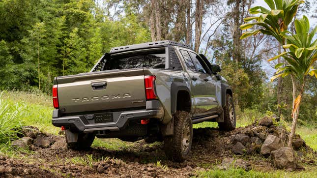 2024 Toyota Tacoma Trailhunter Rear Quarter View