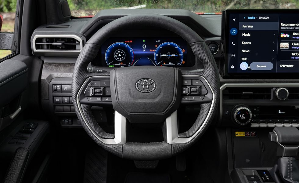 2024 toyota tacoma interior