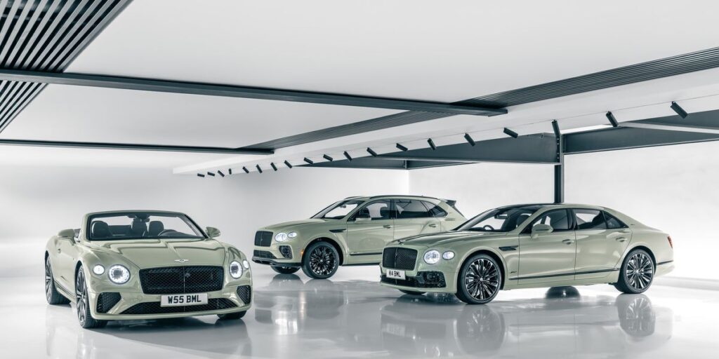 Bentley Honors W-12 Engine with Speed Edition 12 Models