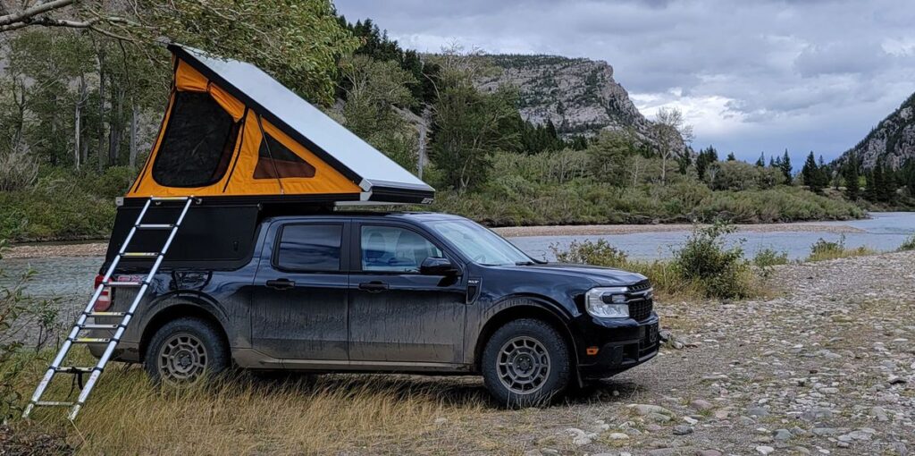 GoFastCampers' Platform Camper Brings Additional Utility to the Ford Maverick