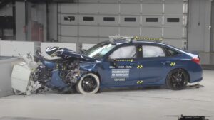 IIHS finds rear-seat safety needs improvement in small cars