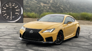 The Lexus RC F's Speedometer Is Weirdly Small And Honestly Pointless