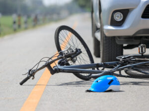 Accident involving bicyclist