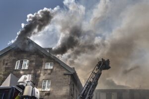 Five-alarm blaze at former monastery in Quebec