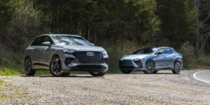 2023 Audi Q4 50 e-tron Quattro vs. Lexus RZ450e Tested: Which Is the More Convincing Luxury EV SUV?