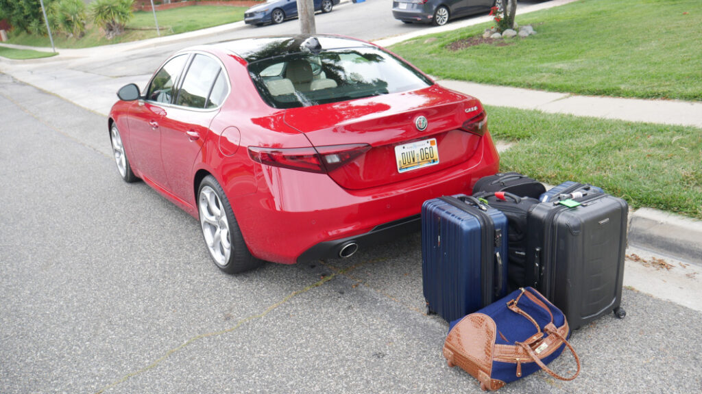 Alfa Romeo Giulia Luggage Test: How big is the trunk?