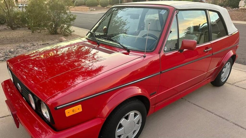 At $13,200, Is This 1988 VW Cabriolet Ready For Summer Fun?