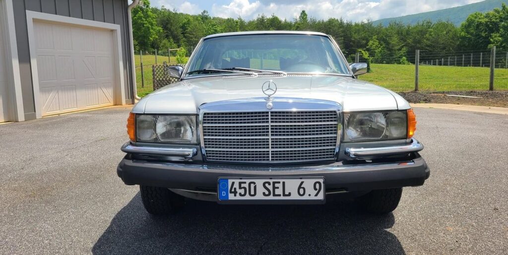 This Cannonball Veteran Mercedes 450SEL 6.9 Is up for Sale on Bring a Trailer