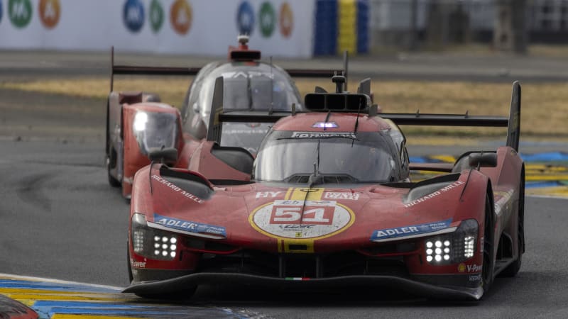 Ferrari topples Toyota in return to 24 Hours of Le Mans after 50-year absence