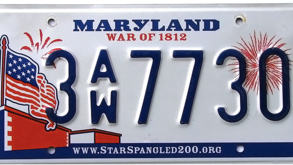 Maryland License Plate URL Now Directs To An International Gambling Website
