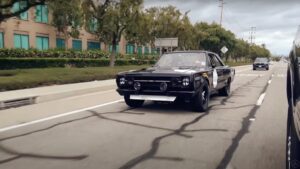 Vinracer's Plymouth GTX Saloon Racer Is Long, Black And Mean As Hell