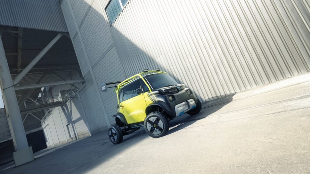 Wild-looking Opel Rocks e-Xtreme looks ready to survive the apocalypse