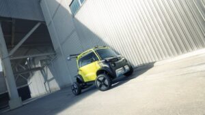 Wild-looking Opel Rocks e-Xtreme looks ready to survive the apocalypse