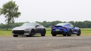 2023 Nissan Z vs. 2023 Toyota GR Supra Comparison Test Review