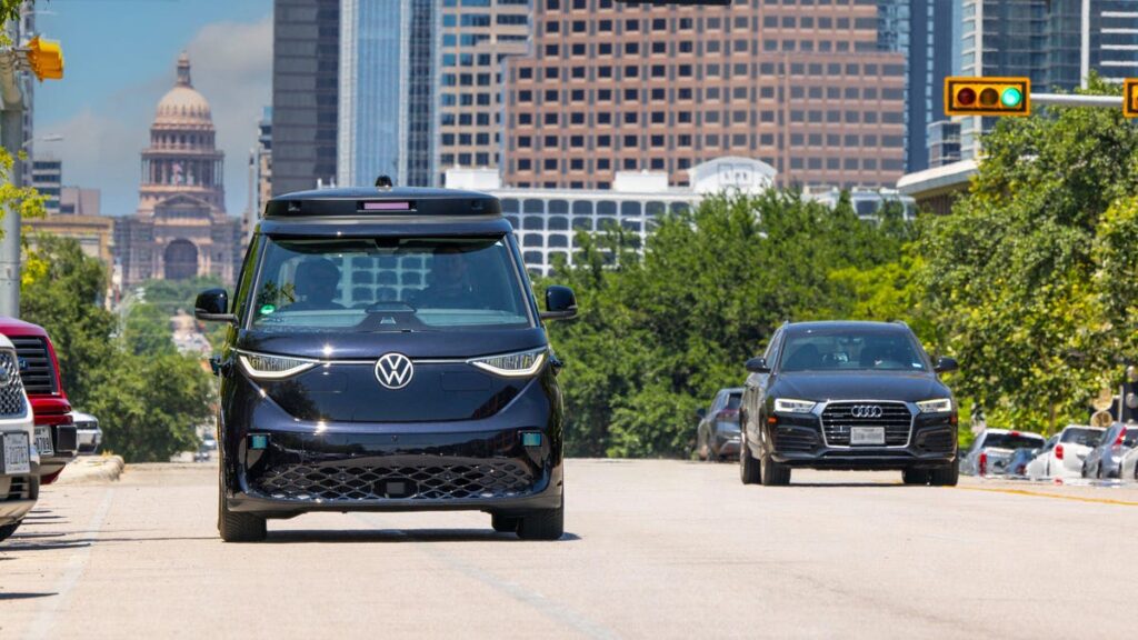 Volkswagen's Self-Driving Cars Begin Testing In Texas