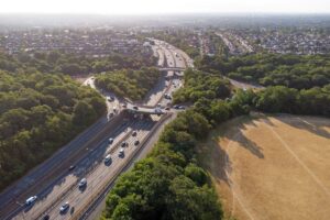 A406 roundabout