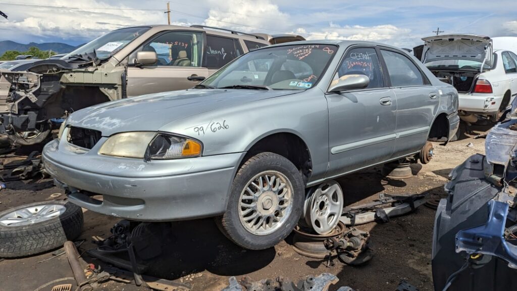 Junkyard Gem: 1999 Mazda 626 with manual transmission