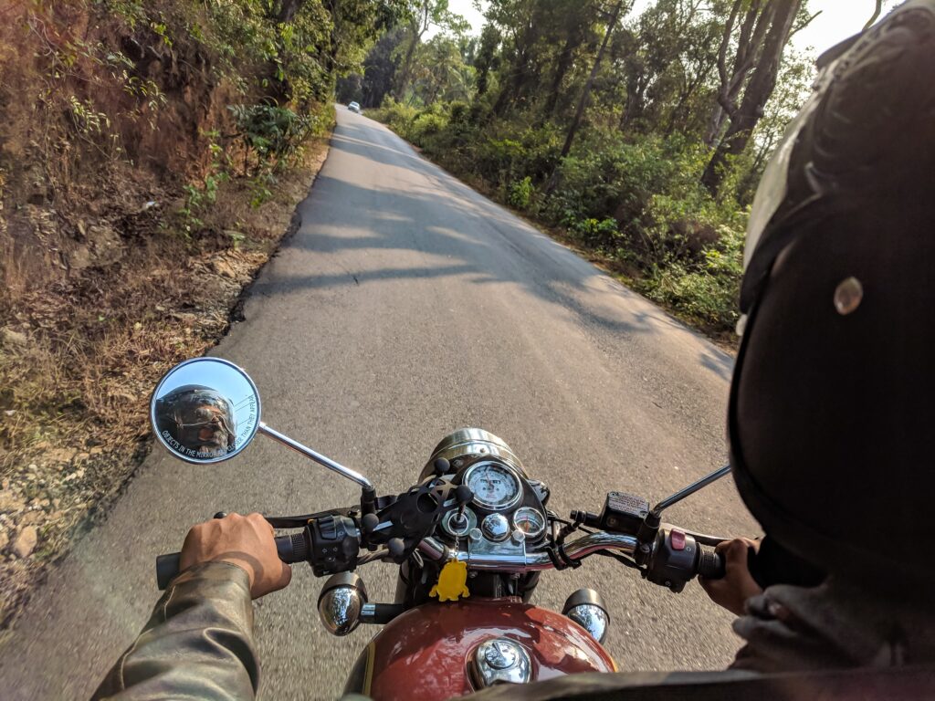 ride motorbike with a car licence